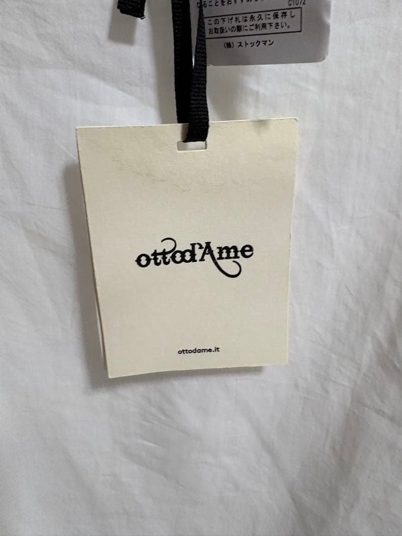 【新品タグ付】otto d'ame ボリューム袖 パフスリーブ ブラウス 42 — image 4