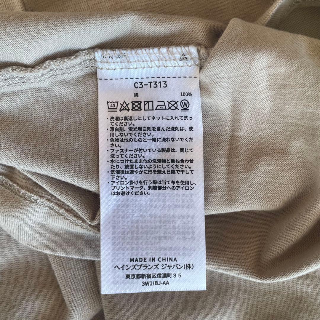 【E2】Champion DENVER 31 Tシャツ ベージュ Mサイズ — image 4
