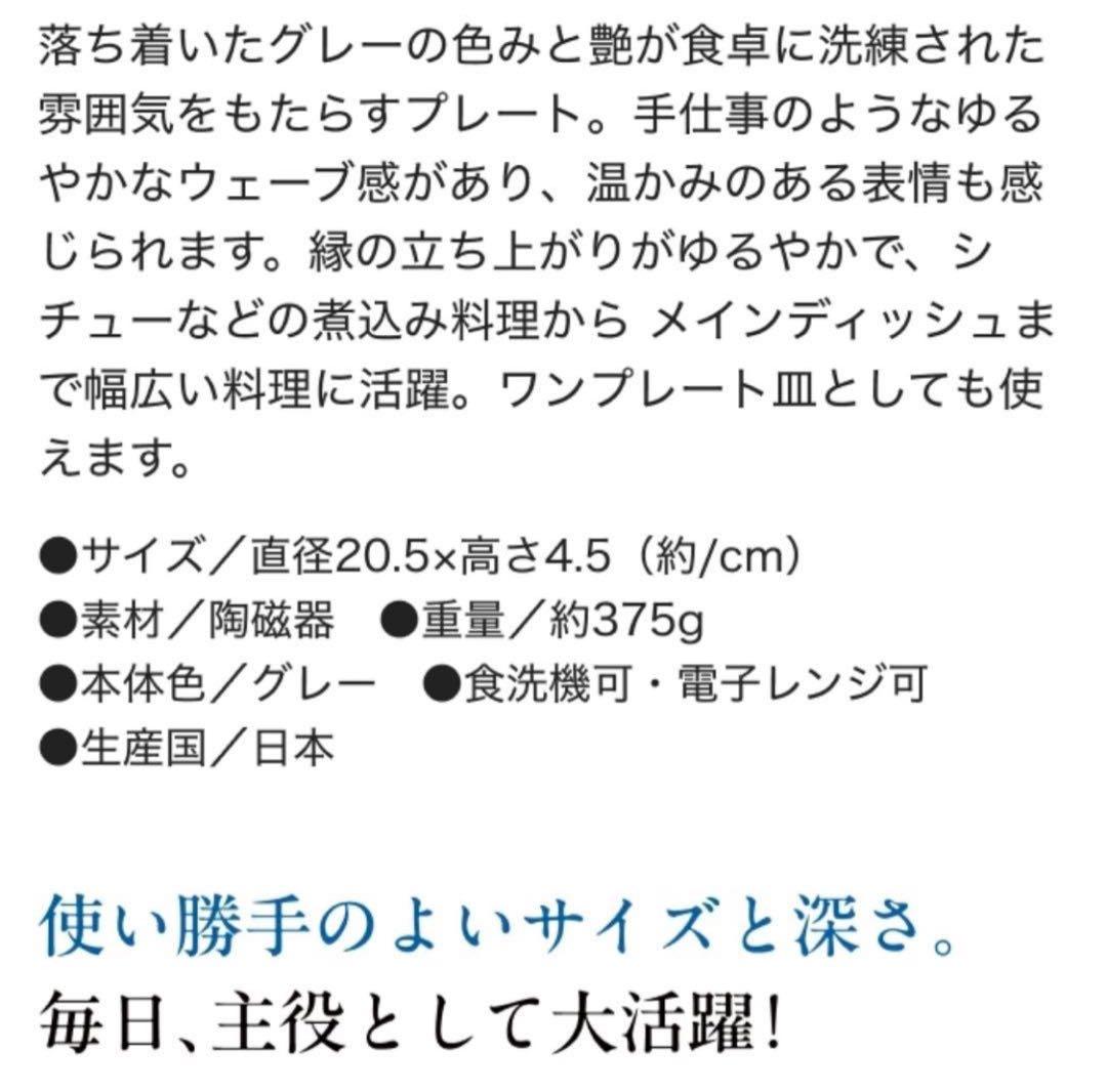【新品・未使用・未開封】アテニア IDE監修 美濃焼 メインプレート5枚 — image 2