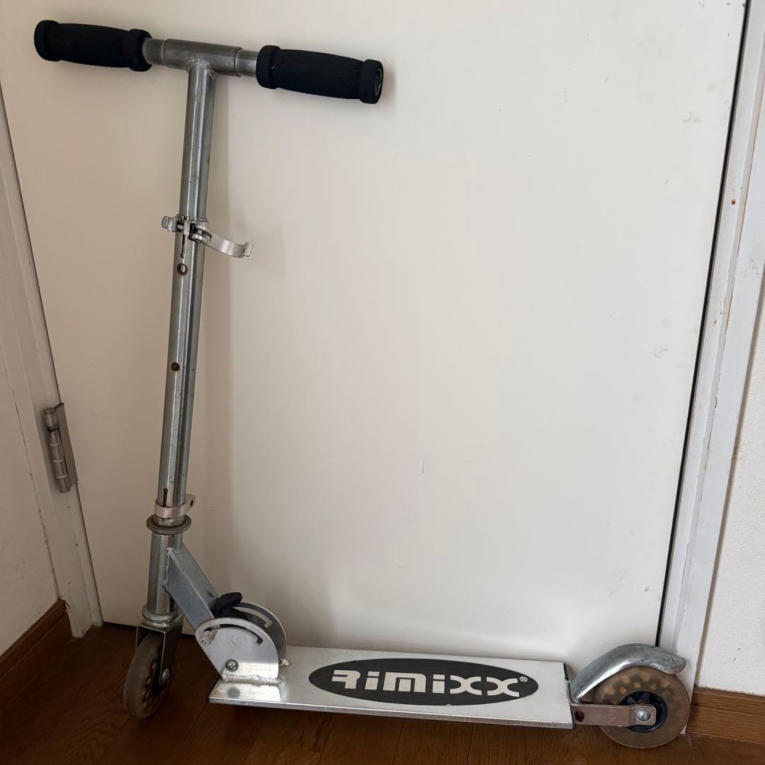 キックボード　折りたたみ　キックスケーター シルバー 中古 used リミックス — image 3