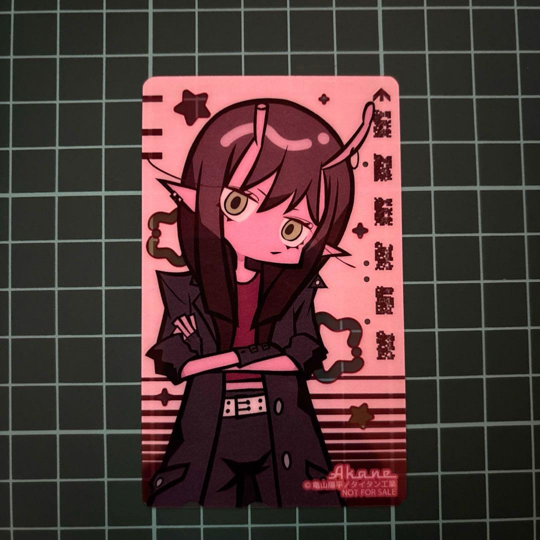 ミルキーサブウェイ　アカネ　グッズ4点セット — image 3