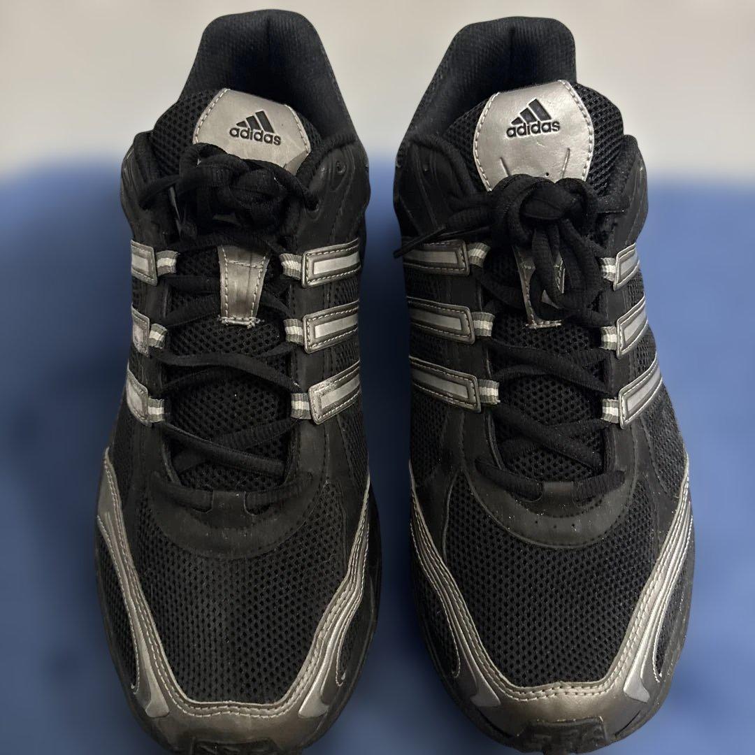 adidas スニーカー 28cmブラック シルバー — image 3