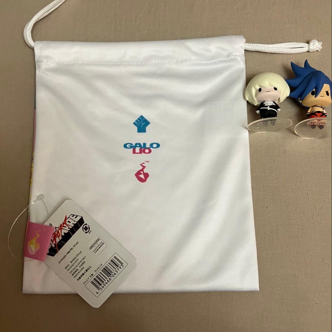 【ガロ・ティモス】【リオ・フォーティア】ちょっこりん◯プロメア 巾着 リオ ガロ — image 3