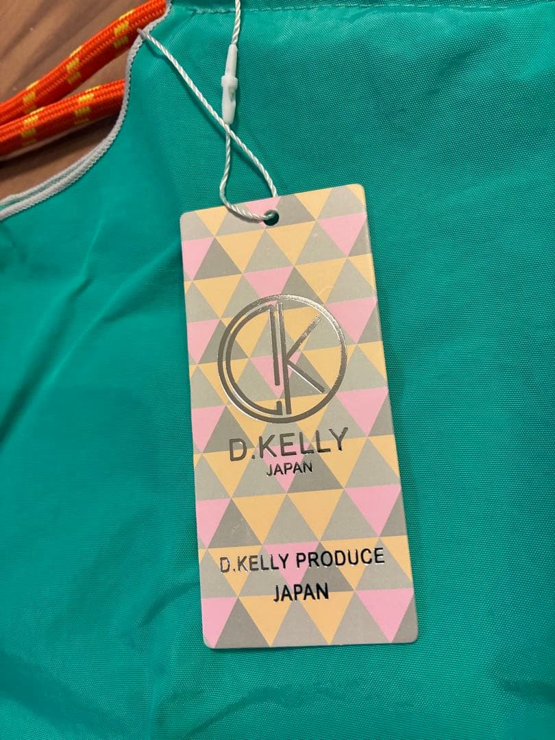 新品未使用品 D.KELLY トートバッグ ウサギ刺繍 グリーン — image 3