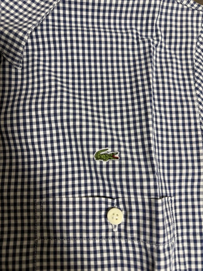 【LACOSTE】ラコステ 半袖チェックシャツ — image 3