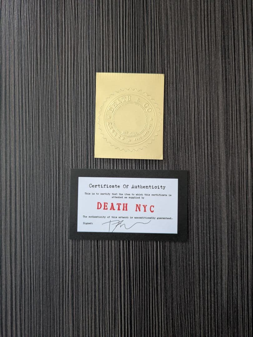 DEATH NYC 世界限定100枚アートポスター 現代アート 正規品 — image 4