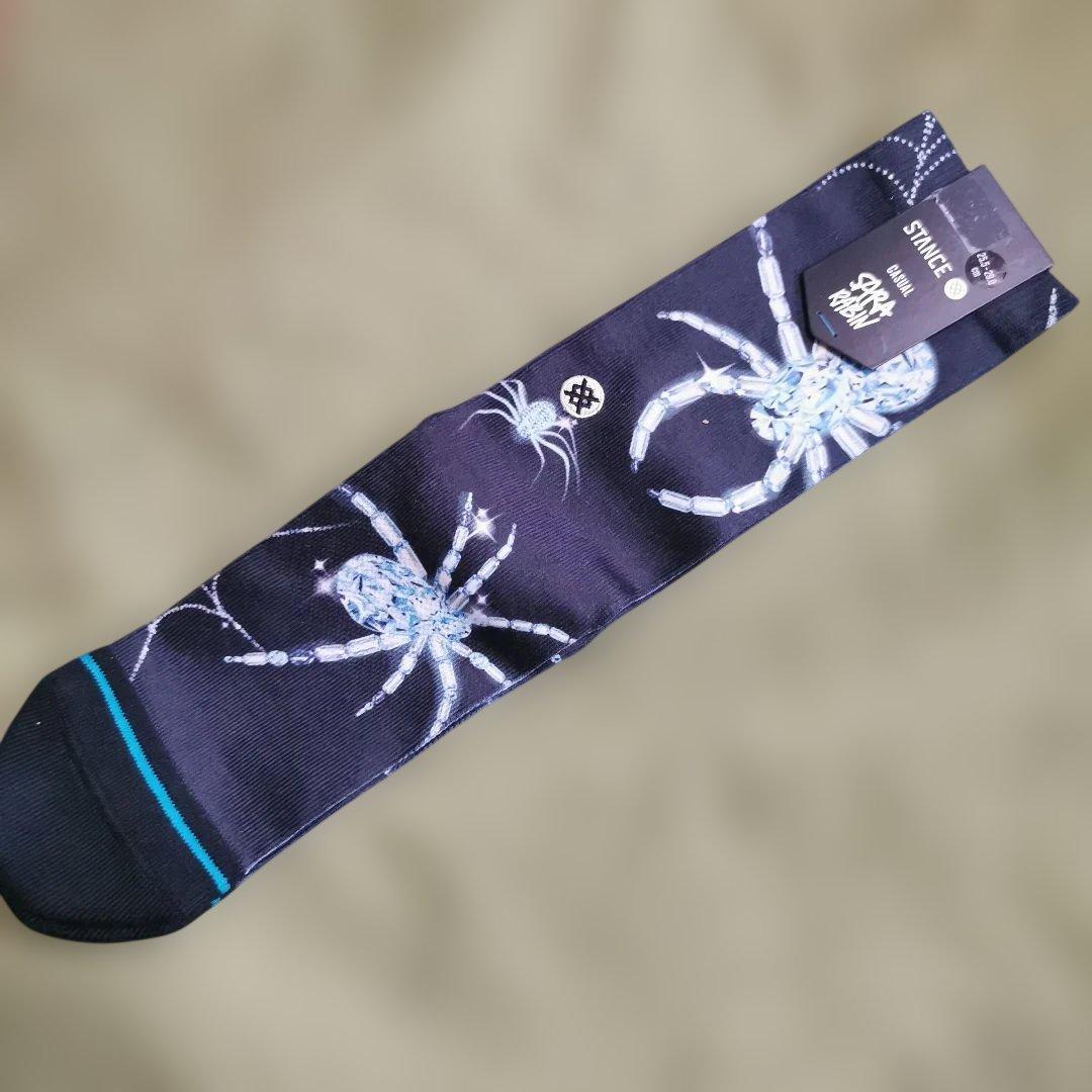 STANCE ×SARA RABIN　クモ　ソックス　靴下　25.5-29cm — image 3