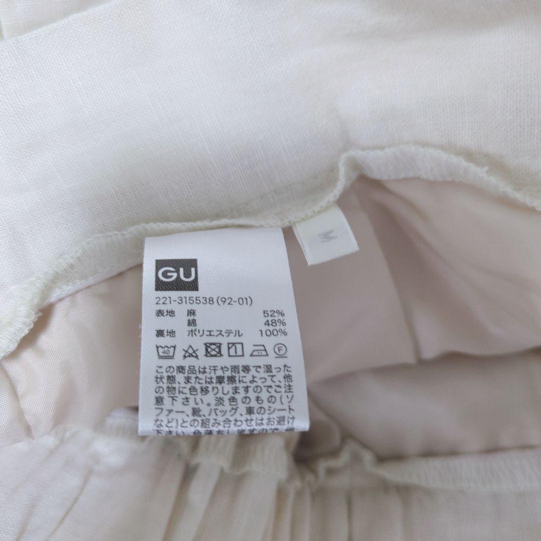 GU ジーユー リネンプレンドハーフパンツ — image 5