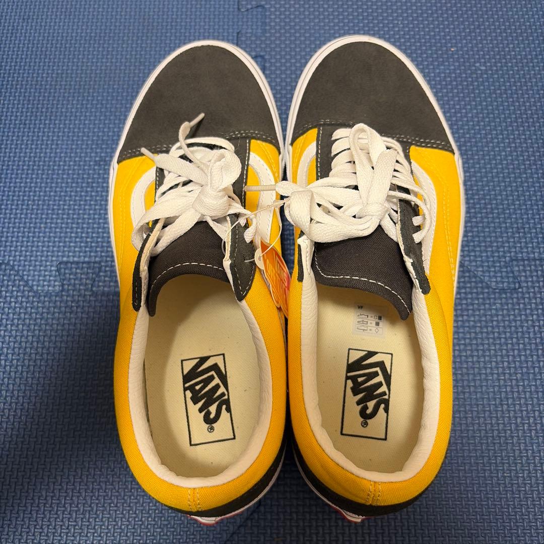 VANS Old Skool イエロー グレー スニーカー — image 2