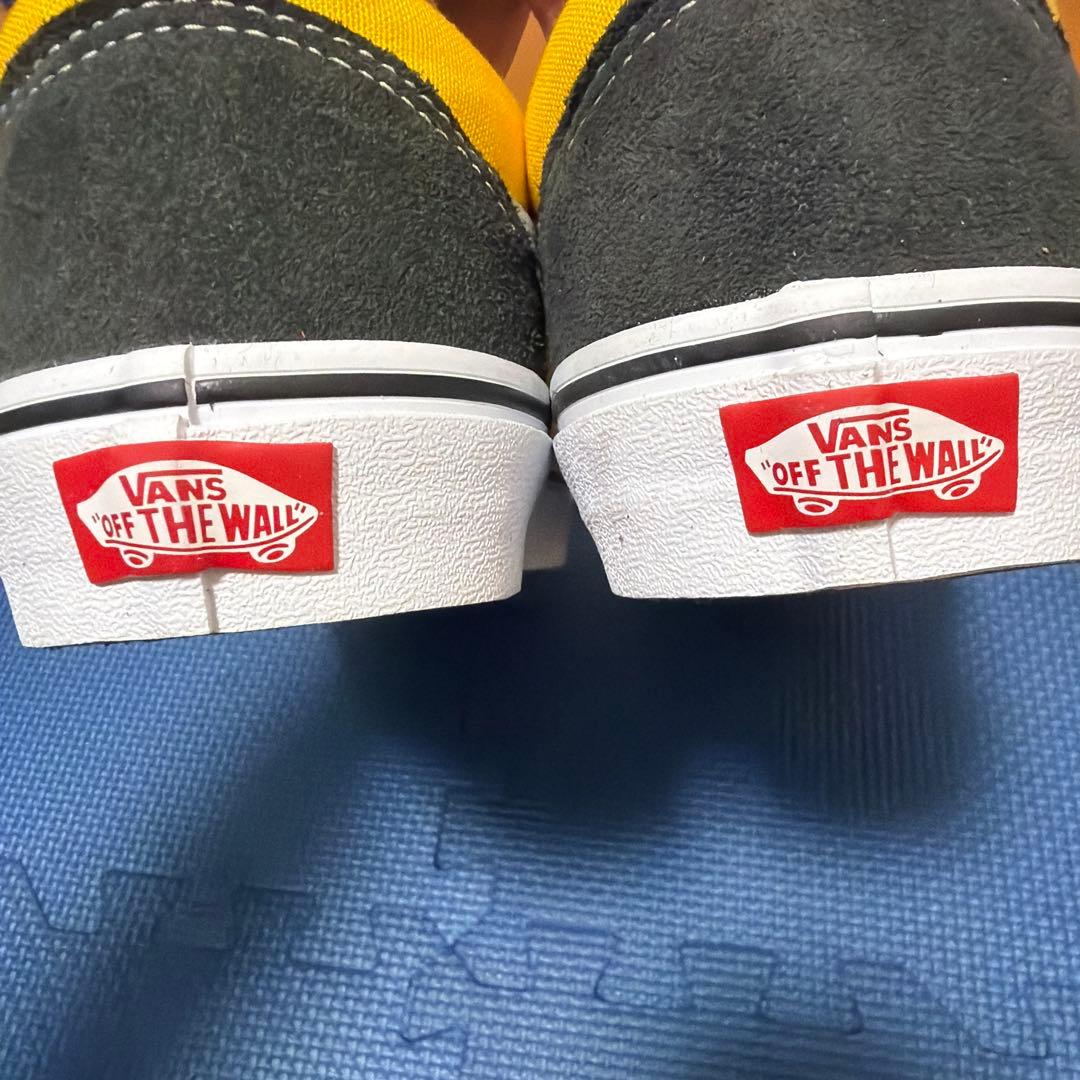 VANS Old Skool イエロー グレー スニーカー — image 5