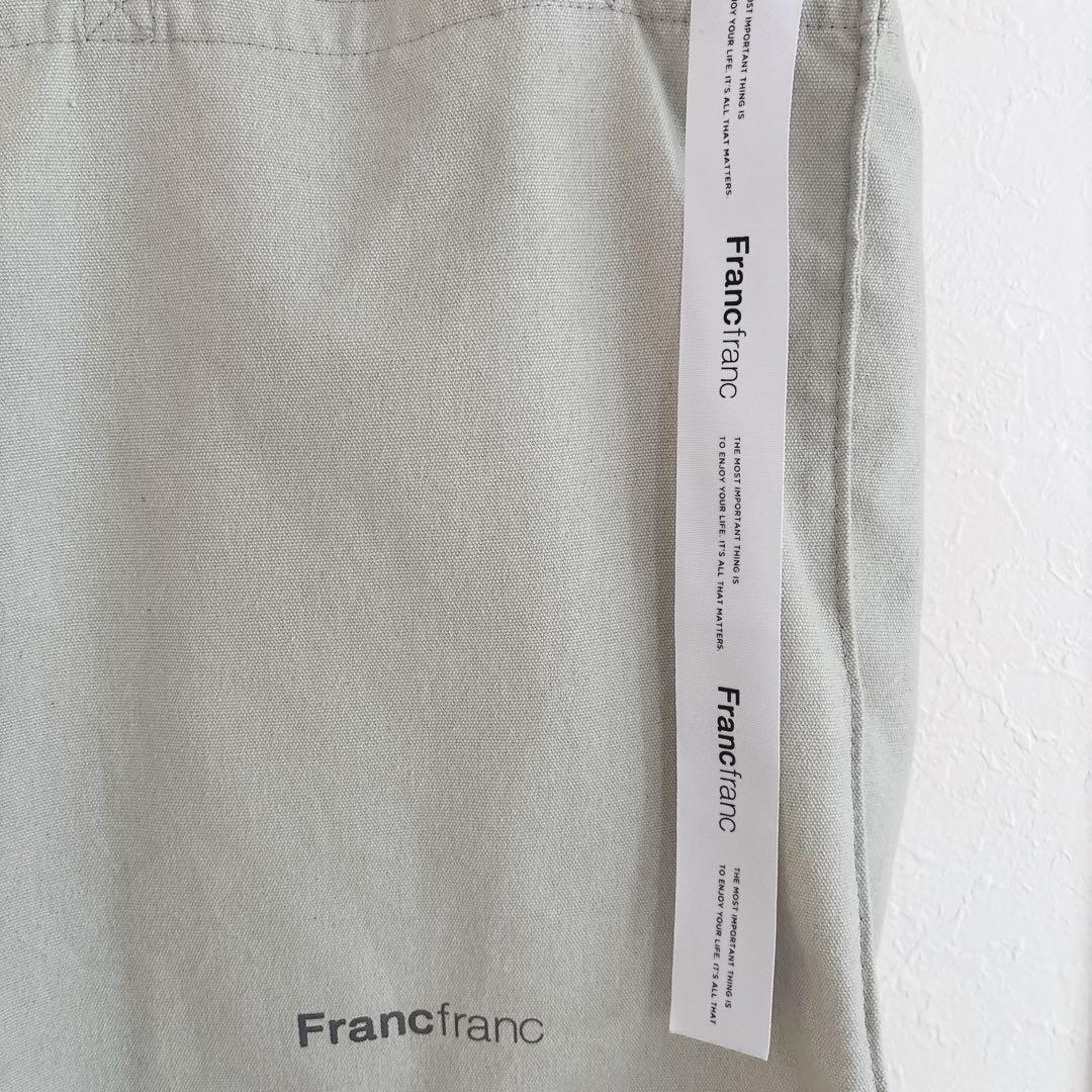 金欠女子大生様専用 Francfranc フランフラン ロゴ トートバッグ — image 4