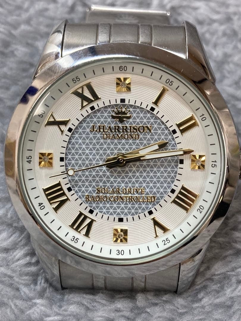 J.HARRISON ダイヤモンド ソーラー電波時計 本体　JH-082 — image 2