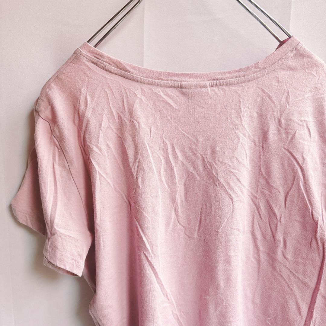 PINK ヴィクトリアシークレット カレッジロゴTシャツ ピンク L — image 5