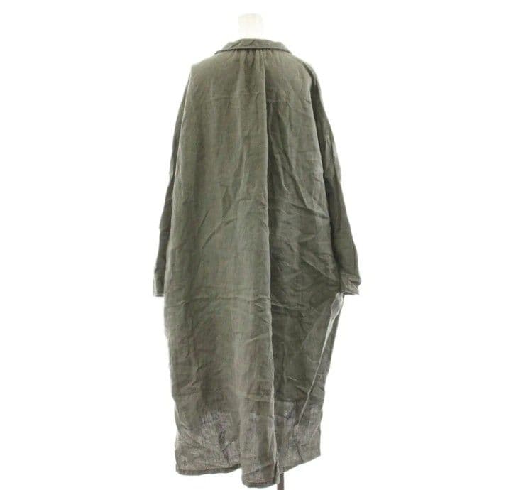 nest Robe ネストローブ　天然染めラッフルスモックドレスリネンワンピース — image 2