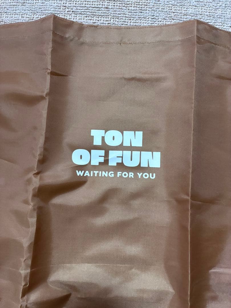 TON OF FUN ショップ袋 2枚セット — image 2