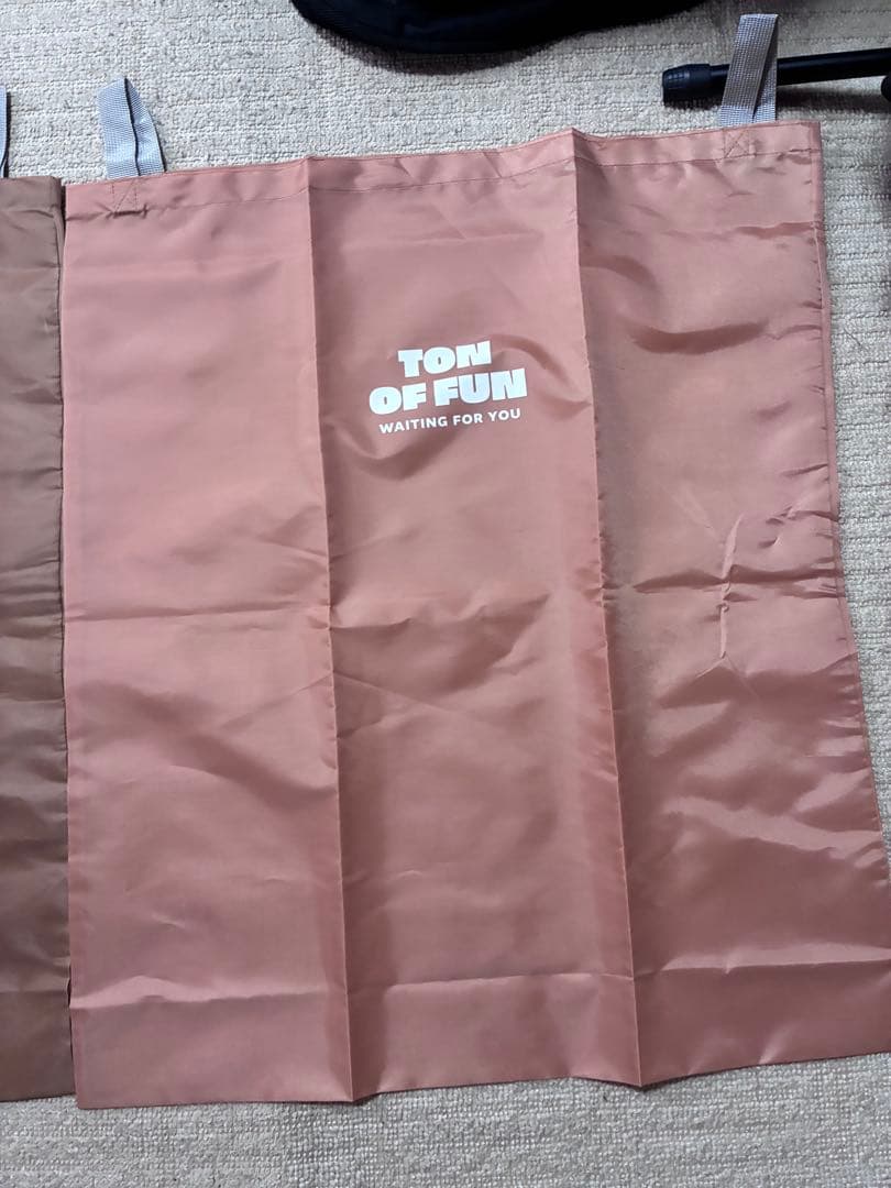 TON OF FUN ショップ袋 2枚セット — image 5