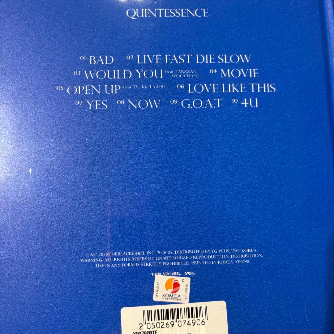 TAEYANG(BIGBANG)QUINTESSENCE BLUE ver. — image 2