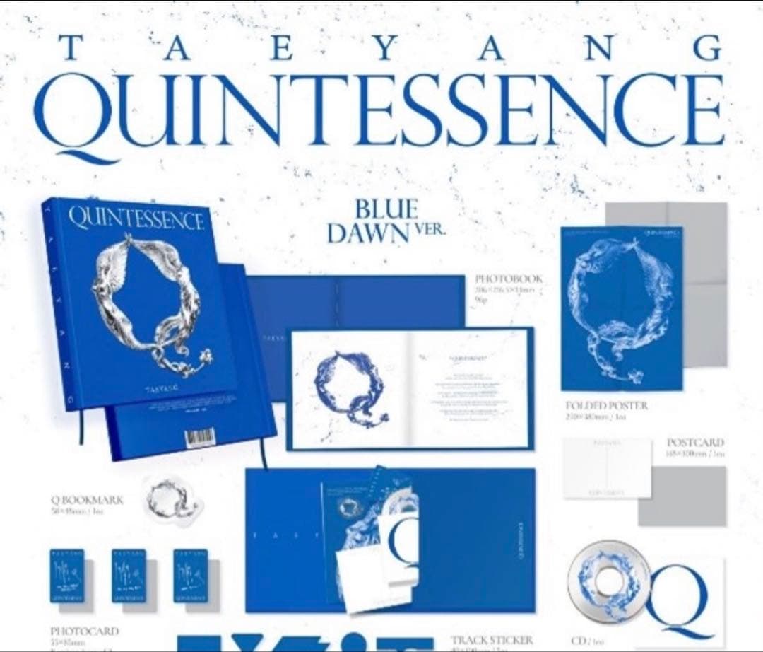 TAEYANG(BIGBANG)QUINTESSENCE BLUE ver. — image 3
