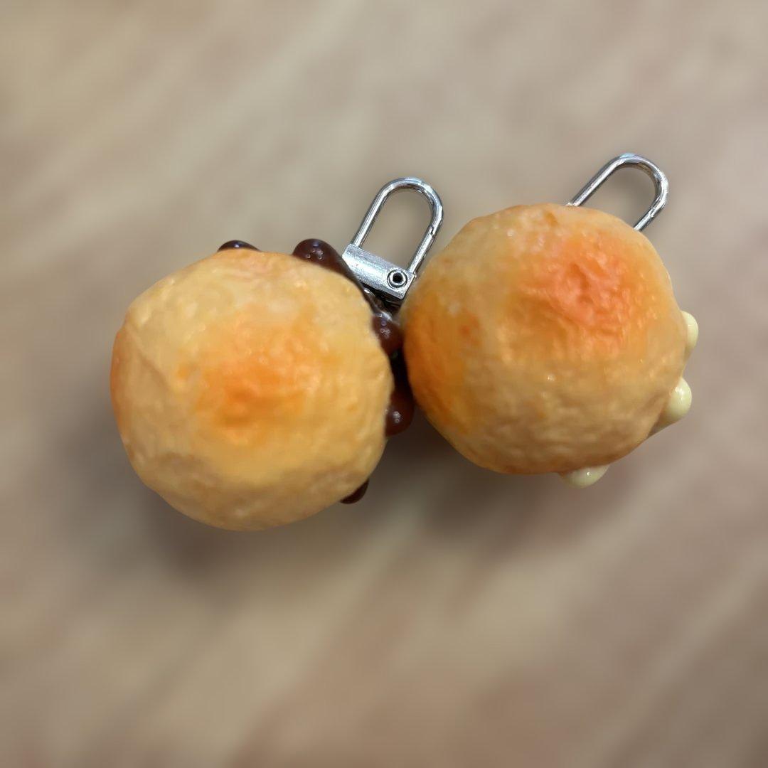 食品サンプル　たこ焼き　キーホルダー — image 2