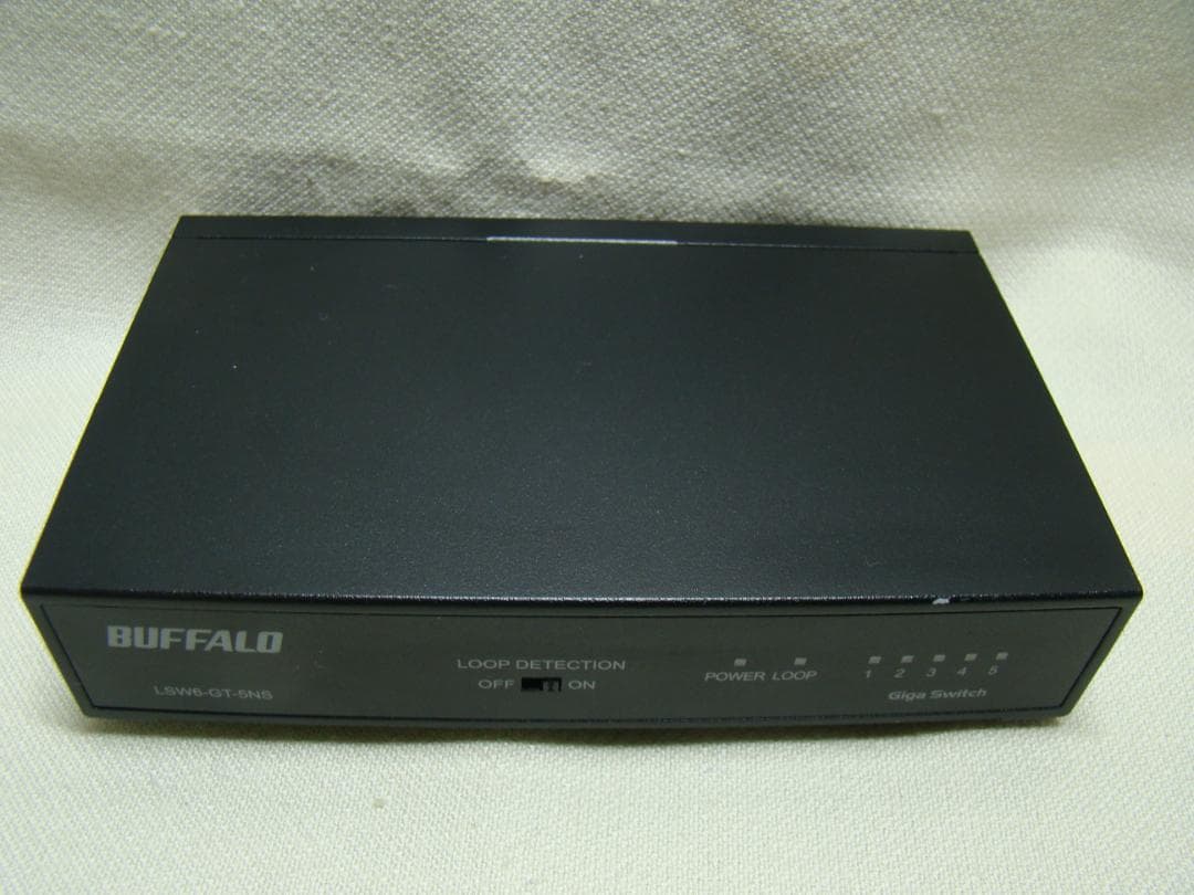 中古本体のみBUFFALO Giga対応 5ポート LSW6-GT-5NS/BK — image 3