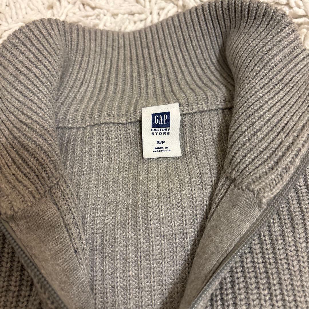 オールドギャップ　GAP カーディガン　メンズ　 グレー — image 2