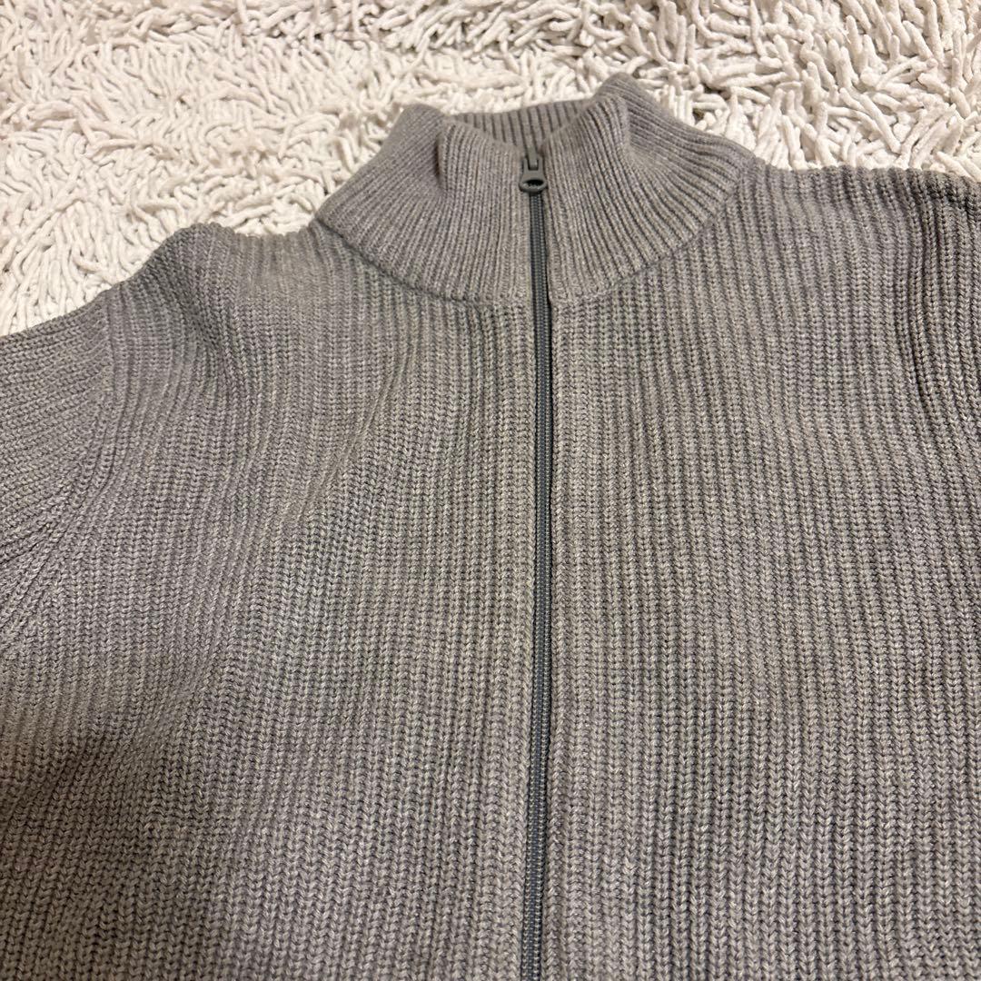 オールドギャップ　GAP カーディガン　メンズ　 グレー — image 3