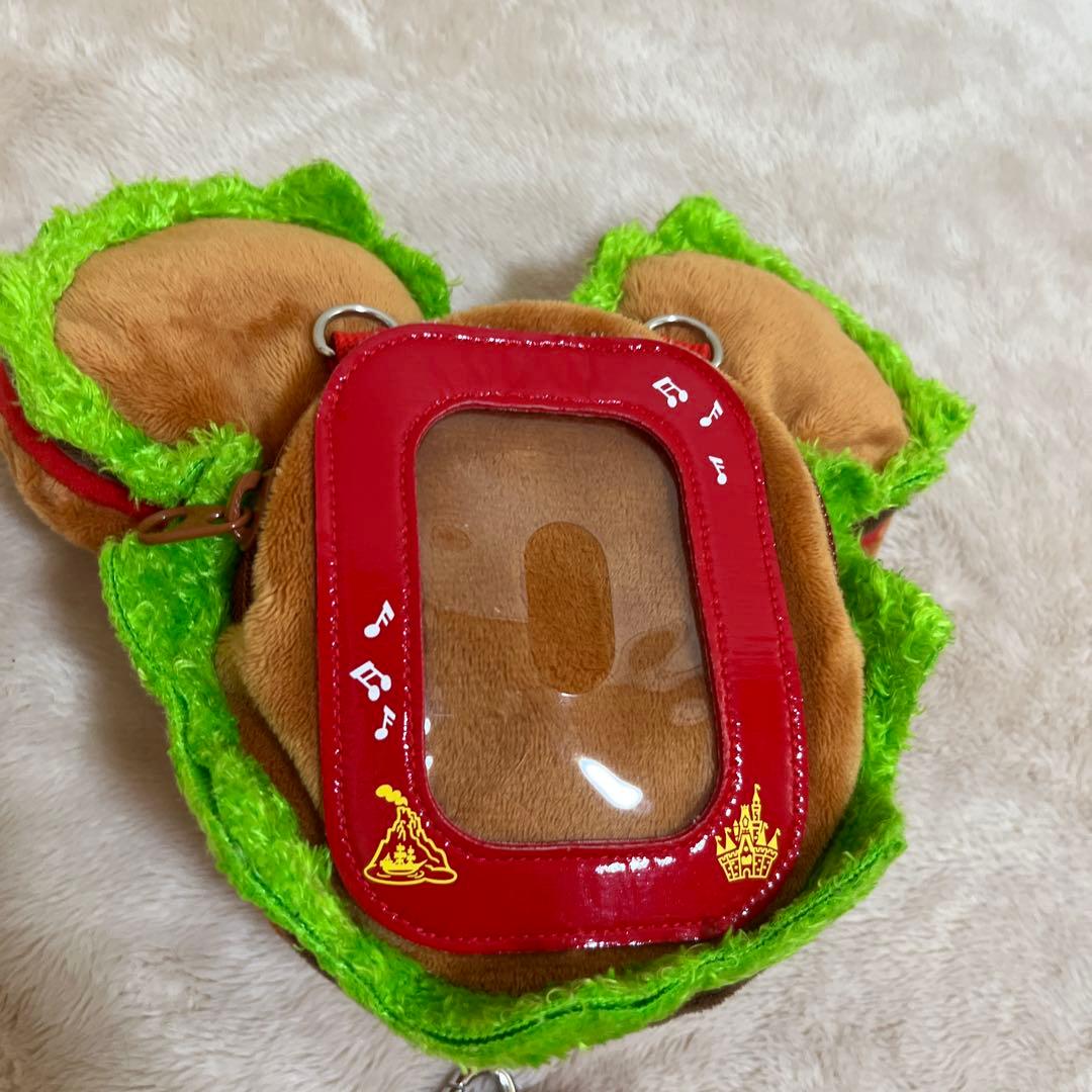 ミッキーシェイプ　バーガー　ショルダー　パスケース　ミッキー　ディズニー — image 2