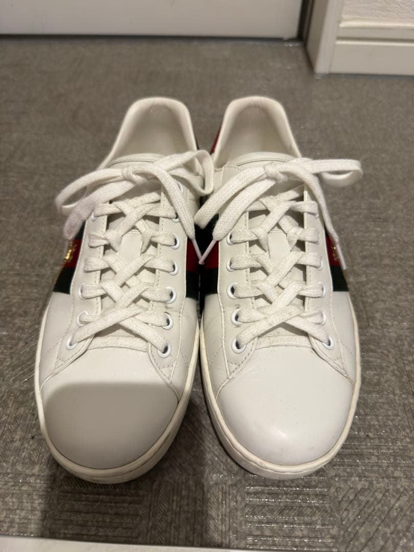 【付属品完備】GUCCI エース ビー（ハチ）スニーカー 5.5 / 24.5 — image 2
