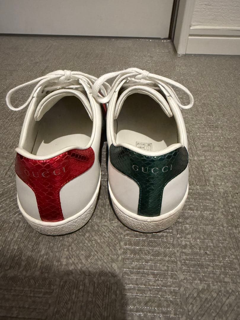 【付属品完備】GUCCI エース ビー（ハチ）スニーカー 5.5 / 24.5 — image 5