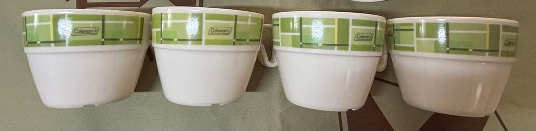 【Colemanコールマン メラミン食器セット 4人用 収納バッグ付き 廃盤品】 — image 4