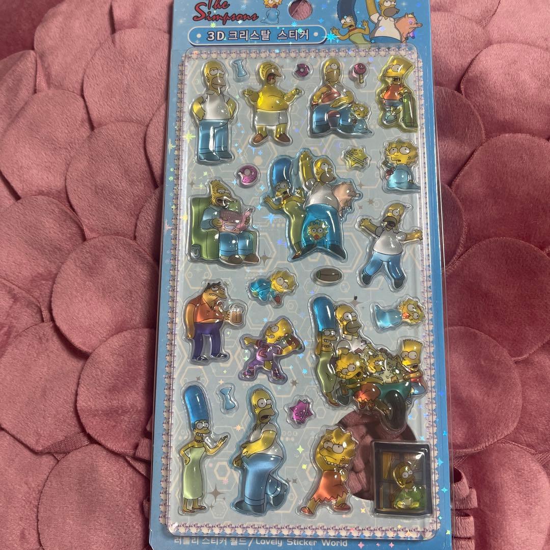 The Simpsons 3D クリスタルステッカー 2枚セット — image 3