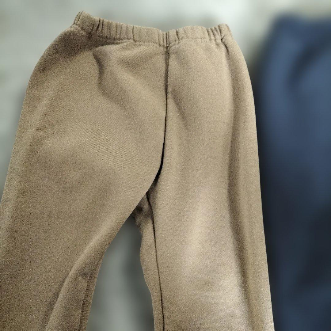 フリースロングパンツ 2点セット ベージュ ネイビー — image 3