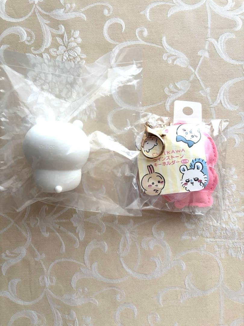 ちいかわ ラインストーン キーホルダー ちいかわフレンズ3 ちいかわ2種セット — image 2