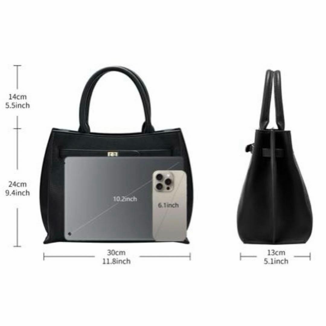 新品未使用 Victoria Hyde London ハンドバッグ ブラック — image 5