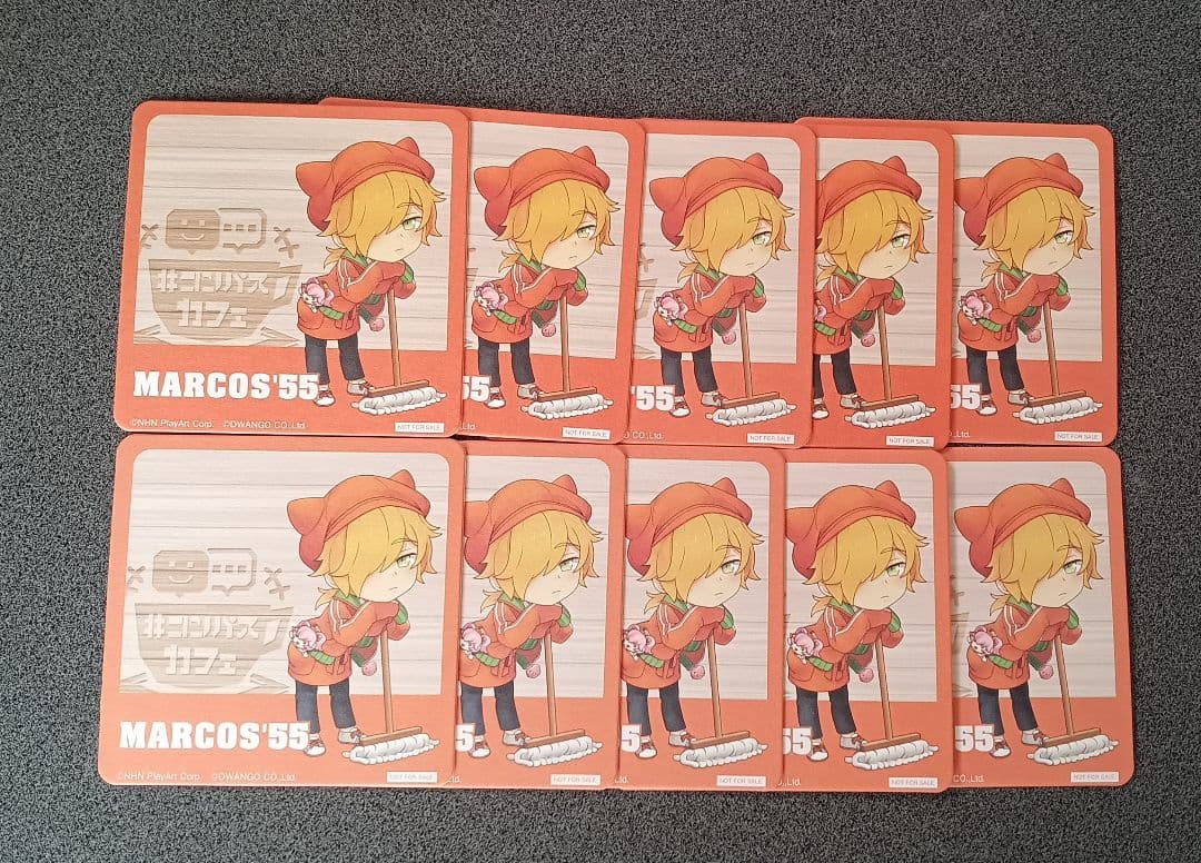 #コンパス　マルコス'55 コンパスカフェ 限定 コースター 10枚セット — image 2