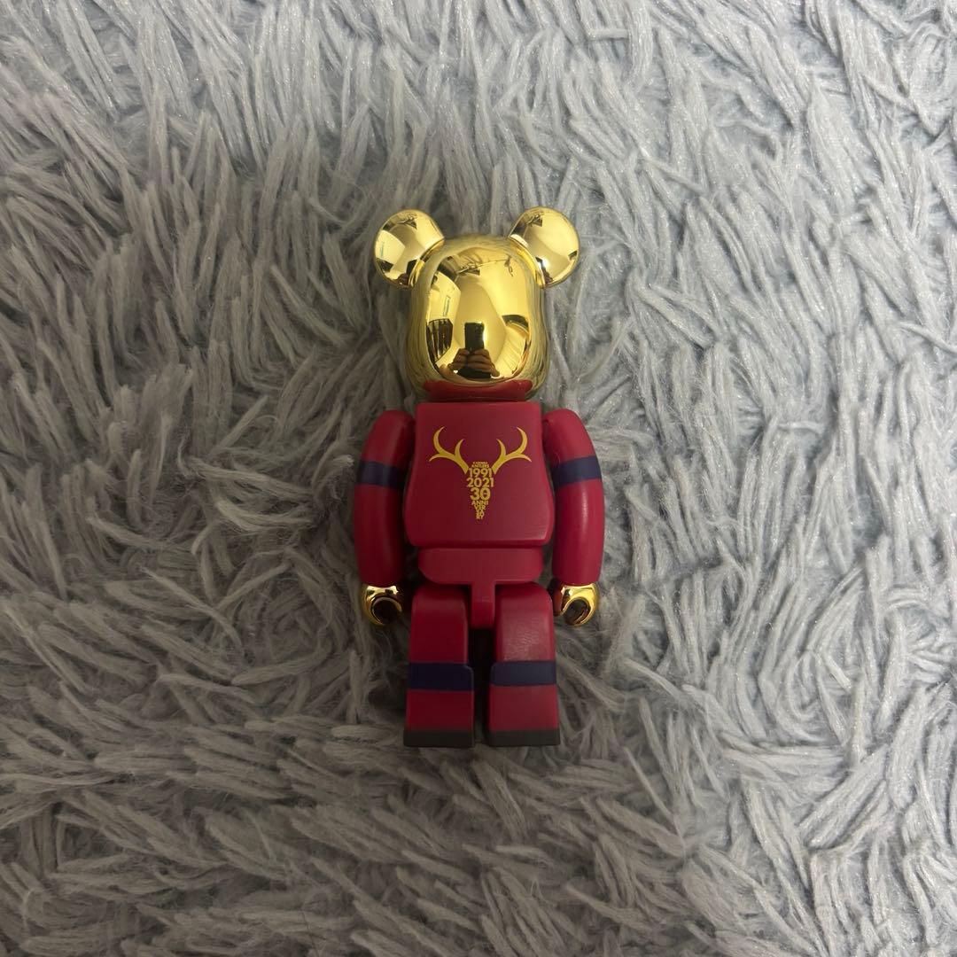 BE@RBRICK ベアブリック 鹿島アントラーズ 100%単体 — image 2