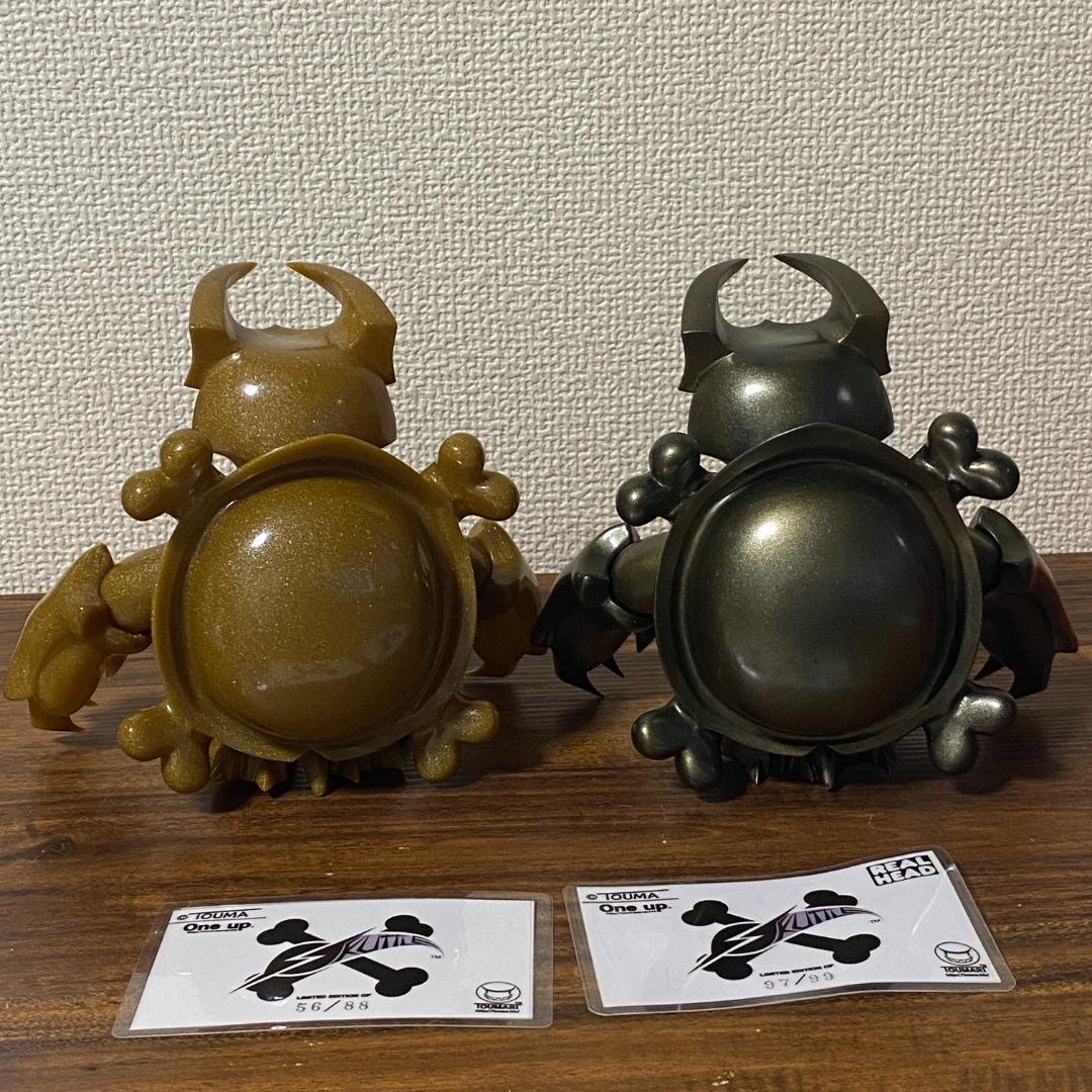 TOUMA One up スカットル 2体セット REALHEAD 88体限定 — image 3