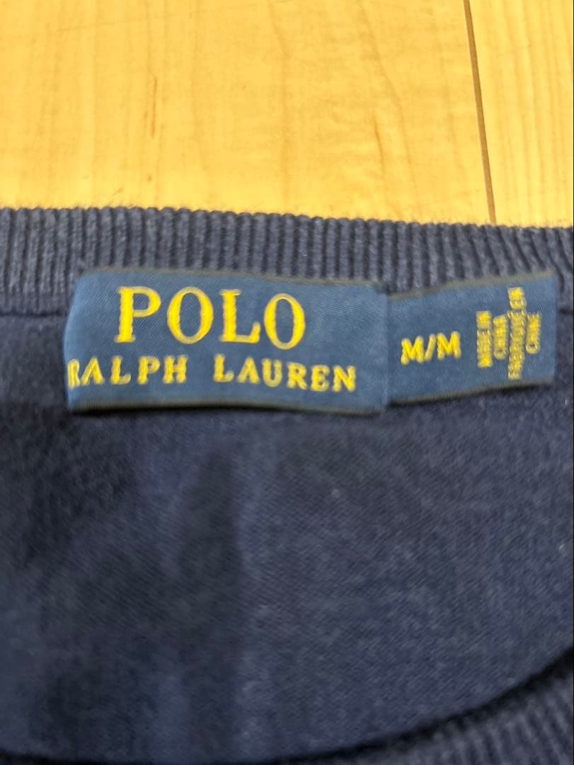 Polo Ralph Lauren クルーネックニット ネイビー M — image 3