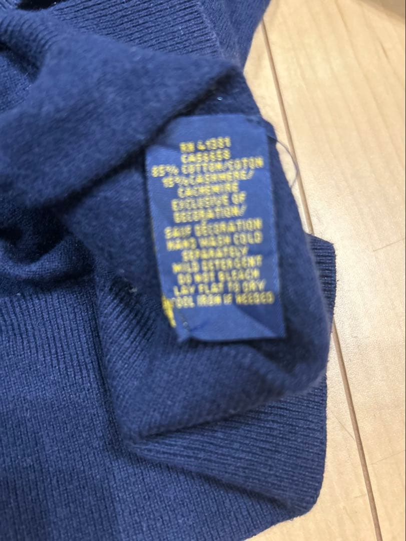 Polo Ralph Lauren クルーネックニット ネイビー M — image 4