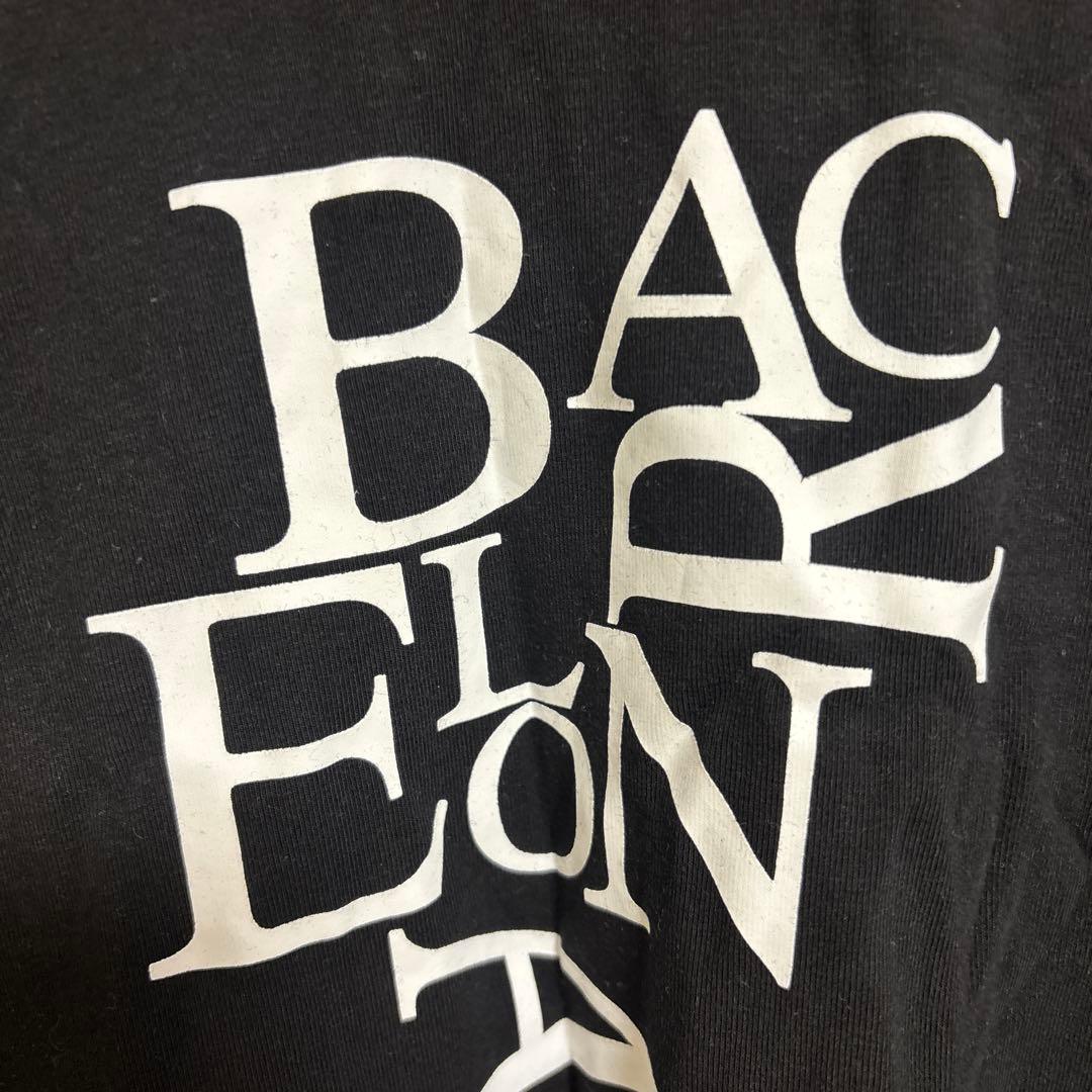 BACELONA ロゴプリント 長袖カットソー ブラック — image 2