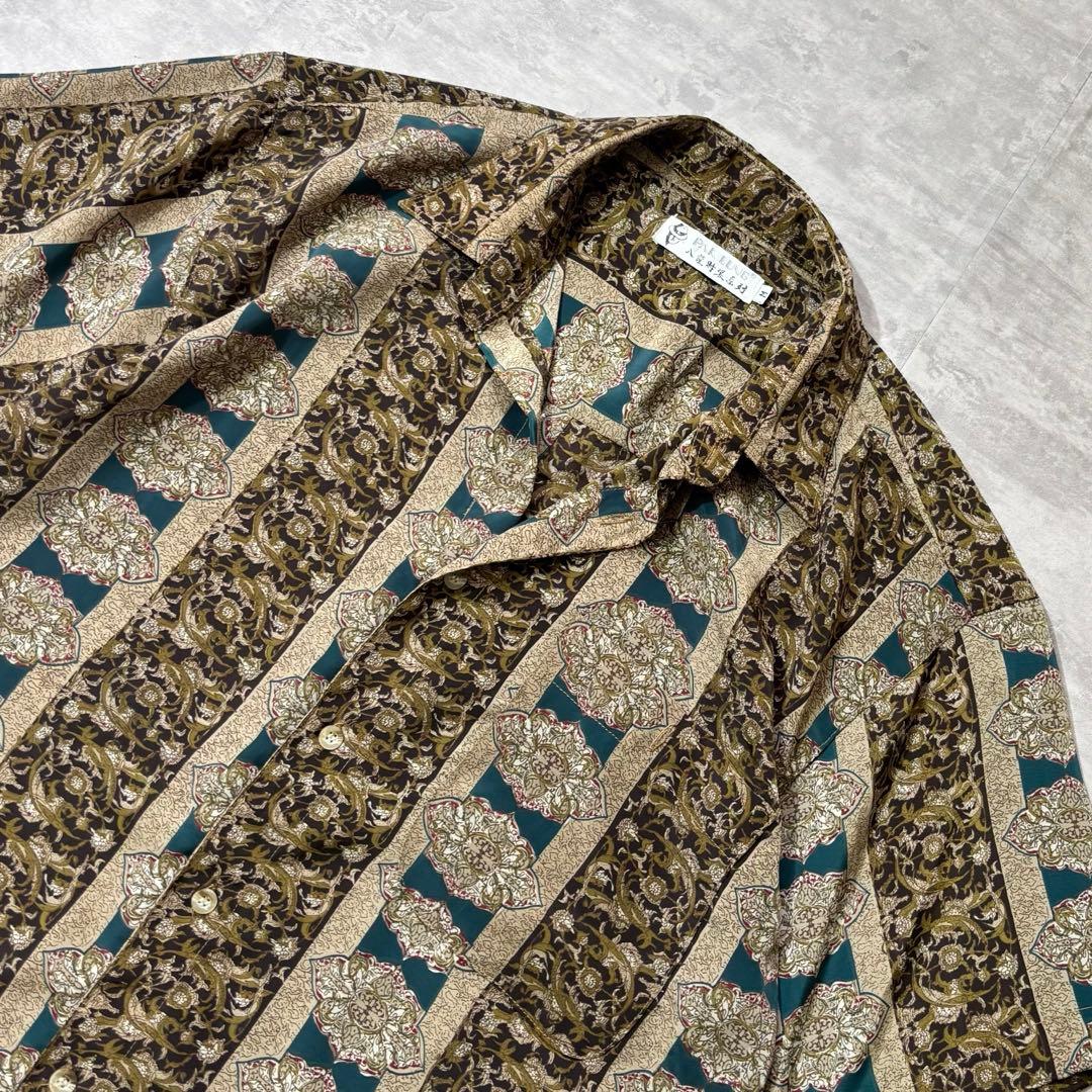 90s PAK LUNG 総柄 S/S シャツ ペイズリー レトロ — image 2