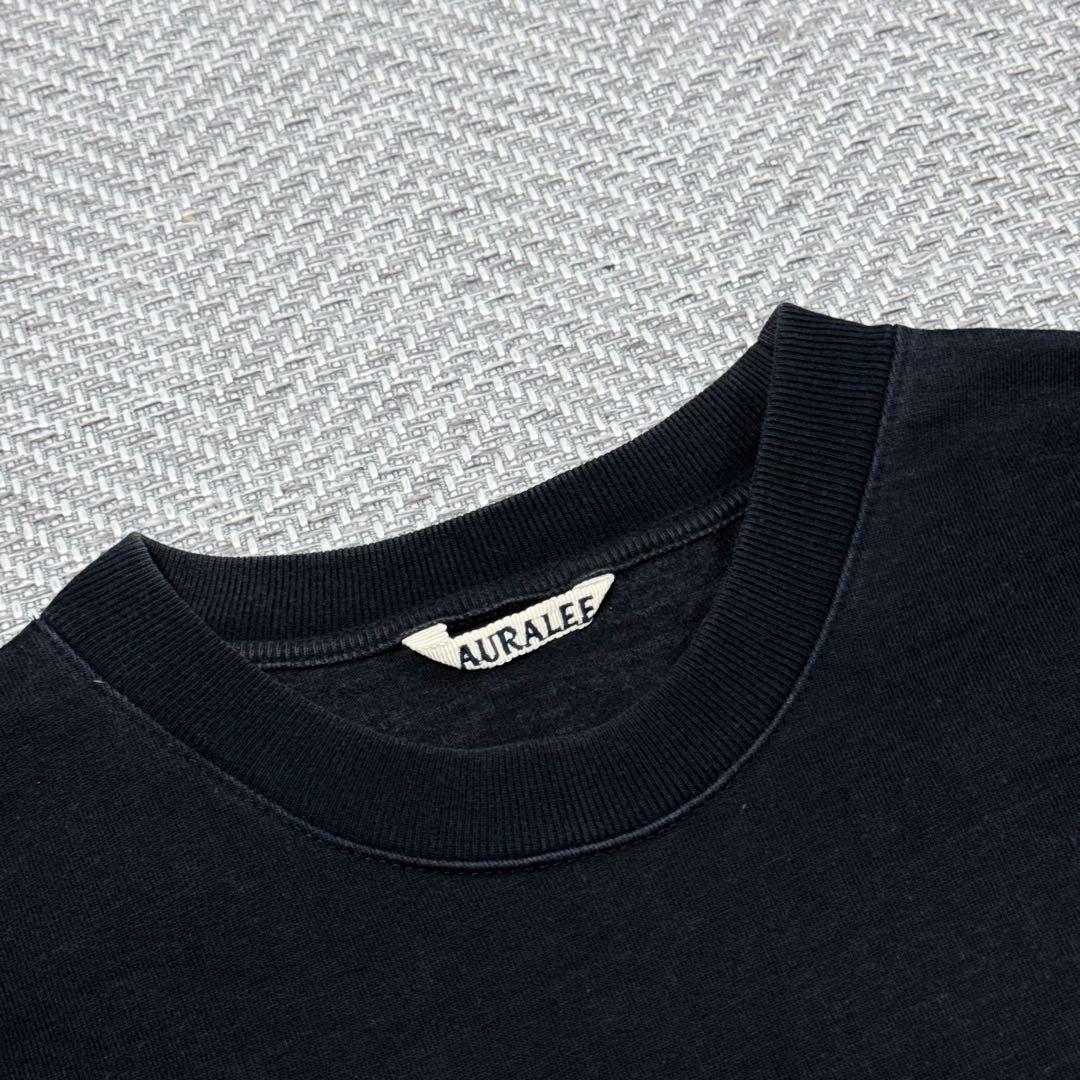 美品 オーラリー 名作 STAND UP Tee ブラック 1サイズ — image 2