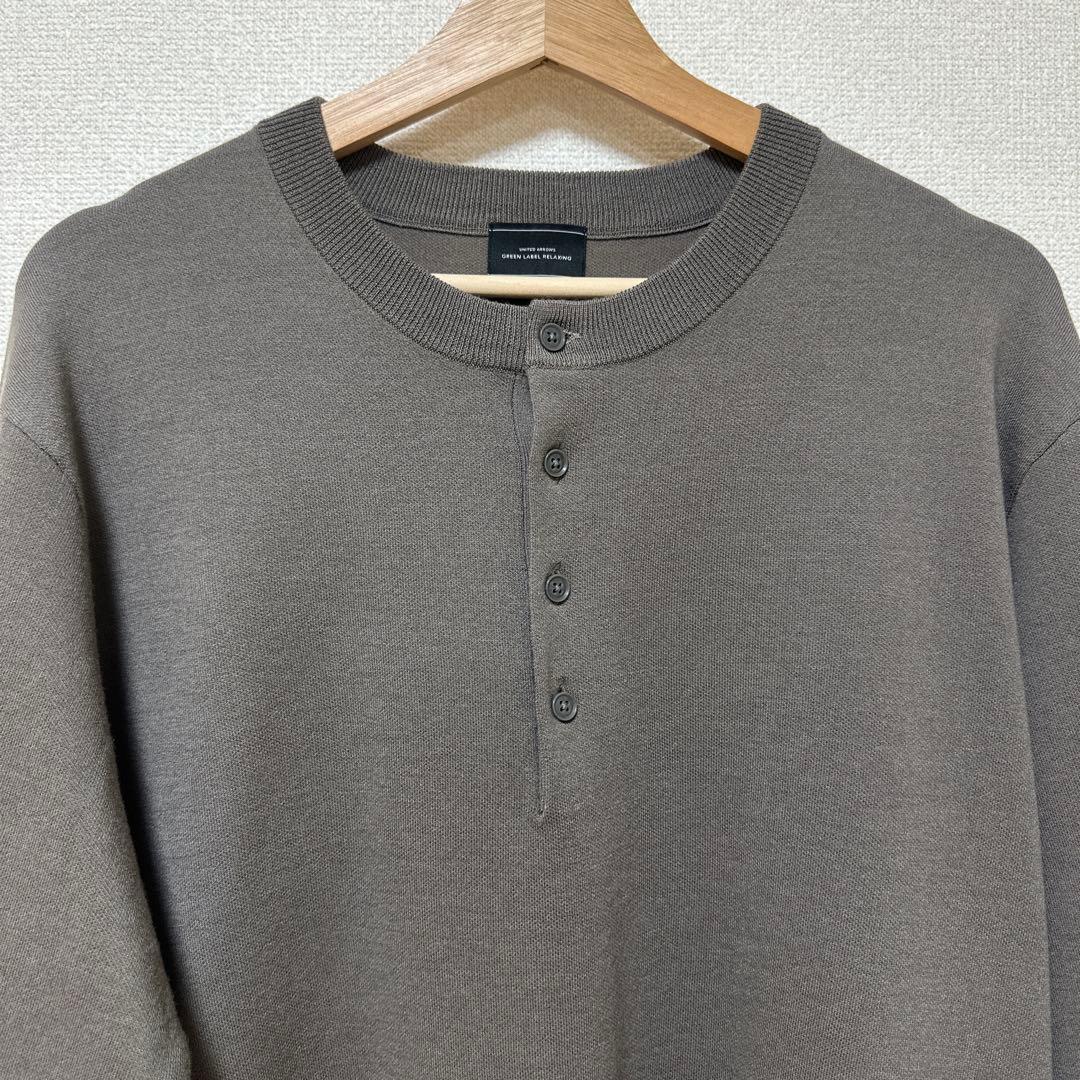 【未使用】green label relaxing 薄手ニット モカ — image 2