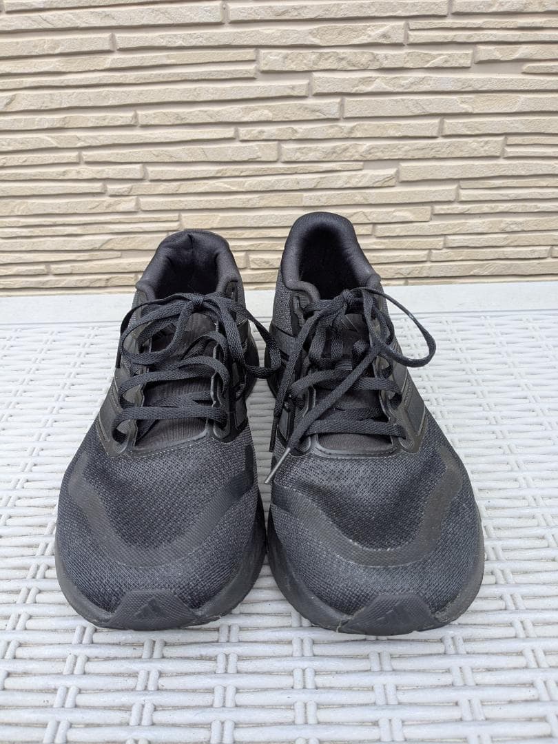 【26.5cm】Adidas RUNFALCON 5 WIDE BLK — image 2