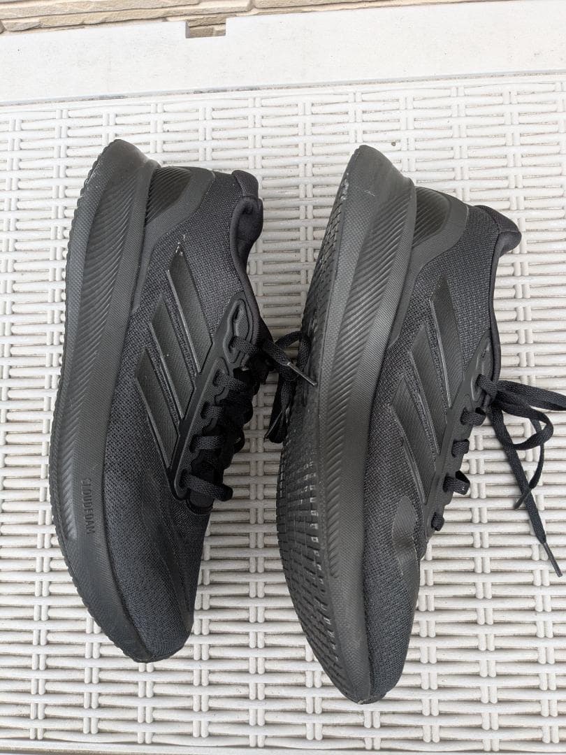 【26.5cm】Adidas RUNFALCON 5 WIDE BLK — image 5