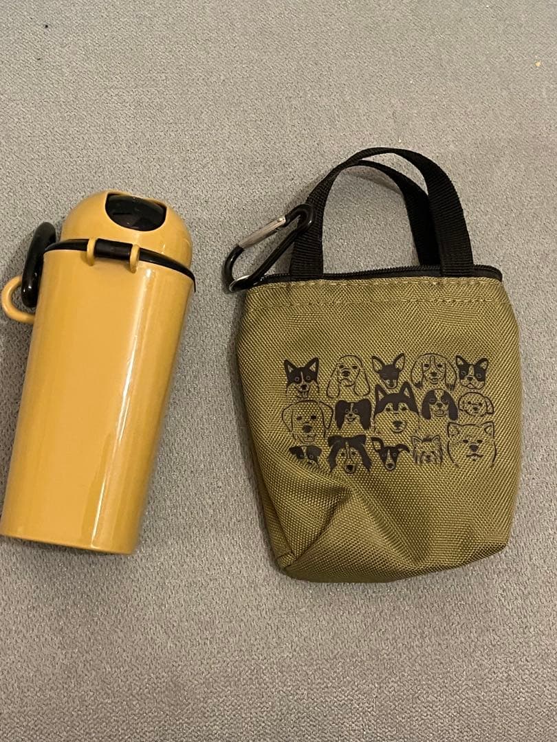 KALDI 犬の日　トリーツポーチ セット　おやつケース　ミニポーチ — image 2