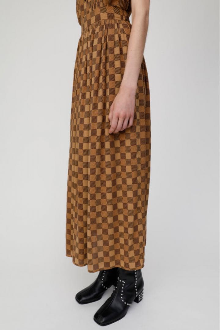 MOUSSY PIN TUCK CHECK BROUSE セットアップ — image 2
