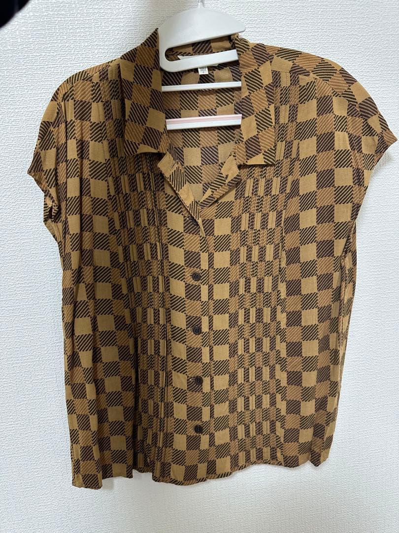MOUSSY PIN TUCK CHECK BROUSE セットアップ — image 4