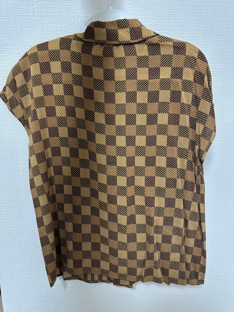 MOUSSY PIN TUCK CHECK BROUSE セットアップ — image 5