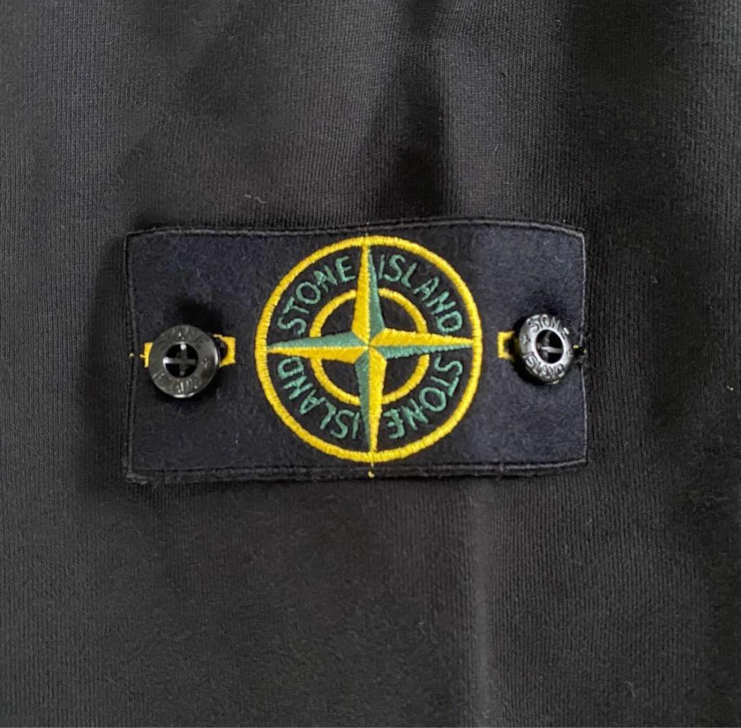 新品 STONE ISLAND ストーンアイランド スウェット ブラック L — image 2